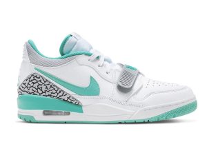 Air Jordan Legacy 312 Low White Washed Teal Reps