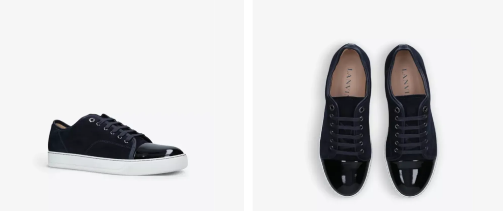 Replica Lanvin Sneaker DBB1 "Blue Dark" 