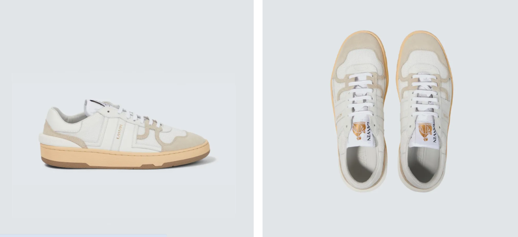 Replica Lanvin Sneaker Clay "Beige White" 