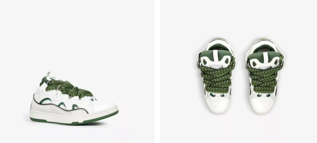 Lanvin Curb "White Green" Replica